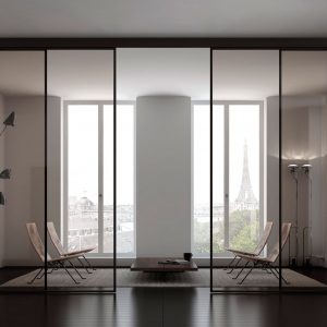 Алюминиевые межкомнатные перегородки: повышение эстетики и функциональности